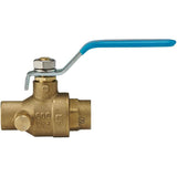 1/2" Brass Ball Valve- with Drain