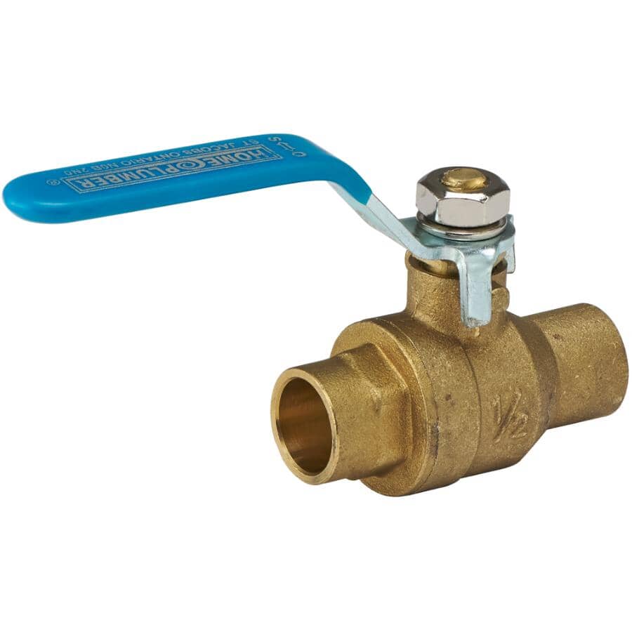 1/2" Brass Ball Valve- with Drain