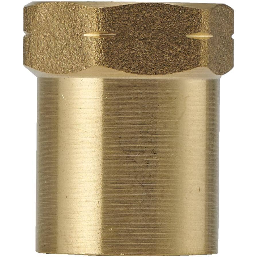 1/2" Copper x 1/4" FPT Brass Adapter