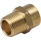 1/2" Copper x 3/8" MPT Brass Adapter