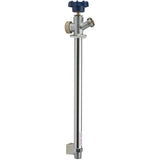 12" Frost Proof Wall Hydrant - 1/4" Turn, Chrome