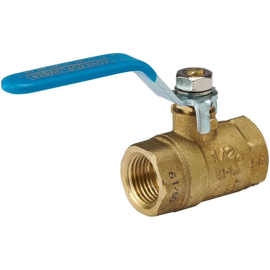 1/2" IPS Brass Ball Valve