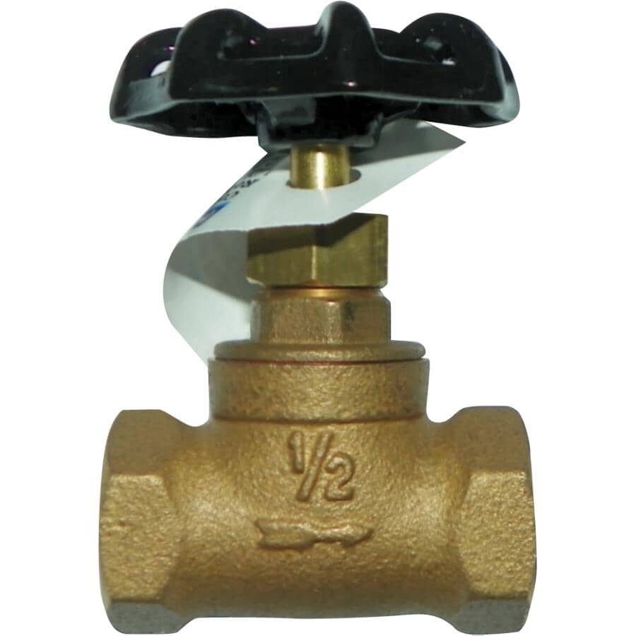 1/2" IPS Straight Stop Valve