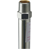 16" Frost Proof Wall Hydrant - 1/4" Turn, Chrome