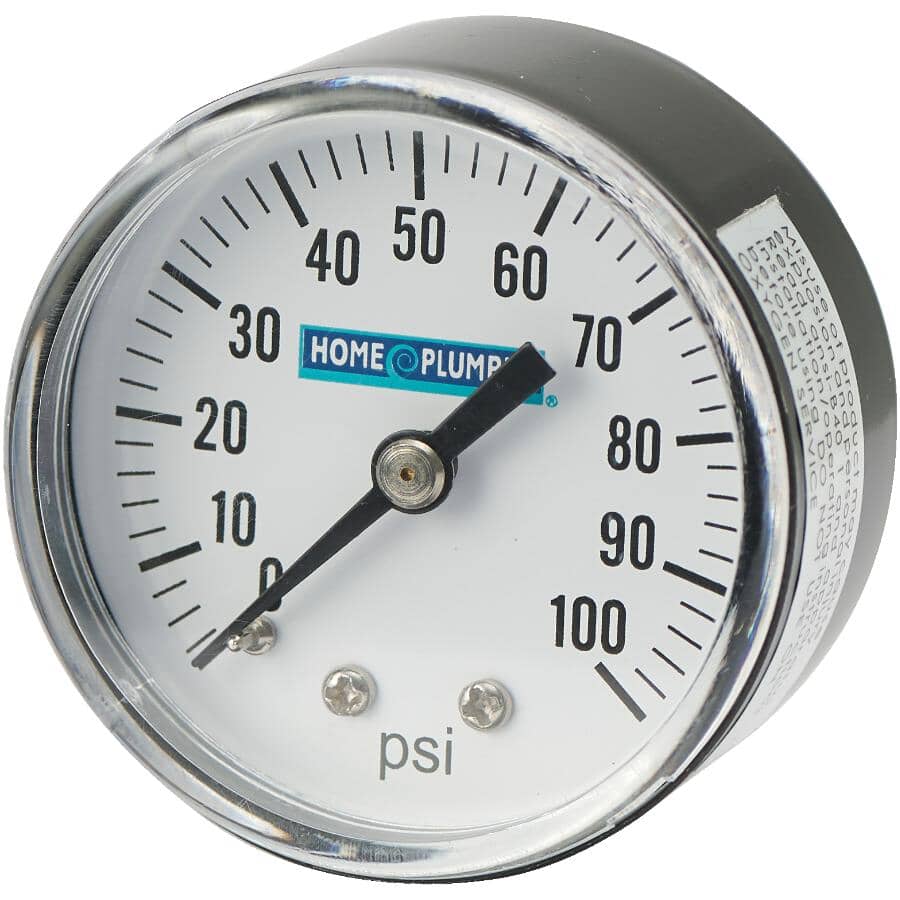 1/8" Back Mount Pressure Gauge