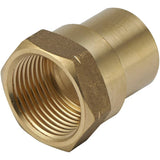 3/4" Copper x 3/4" FPT Brass Adapter