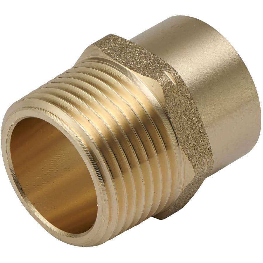 3/4" Copper  x 3/4" MPT Brass Adapter