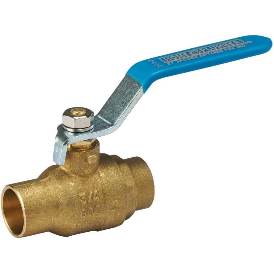 3/4" Full Port Brass Ball Valve