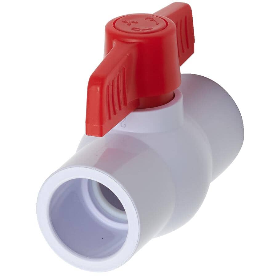 3/4" PVC Solvent Ball Valve