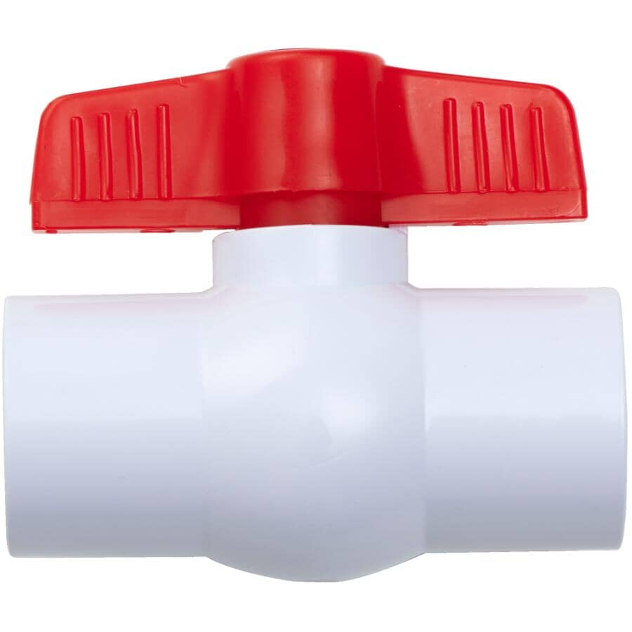 3/4" PVC Solvent Ball Valve