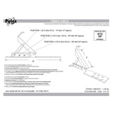 3 Position Adjustable Roof Jack Bracket