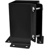 Bolt Spike Head - Black, for 4" x 4" Post