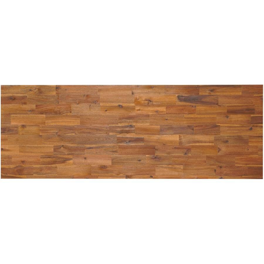 72" x 25.5" x 1.5" Acacia Wood Countertop - Golden Teak