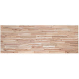 72" x 25.5" x 1.5" Acacia Wood Countertop - Natural