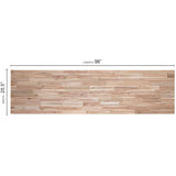 96" x 25.5" x 1.5" Acacia Wood Countertop - Natural