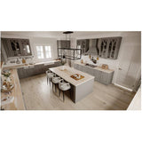 96" x 25.5" x 1.5" Acacia Wood Countertop - Natural