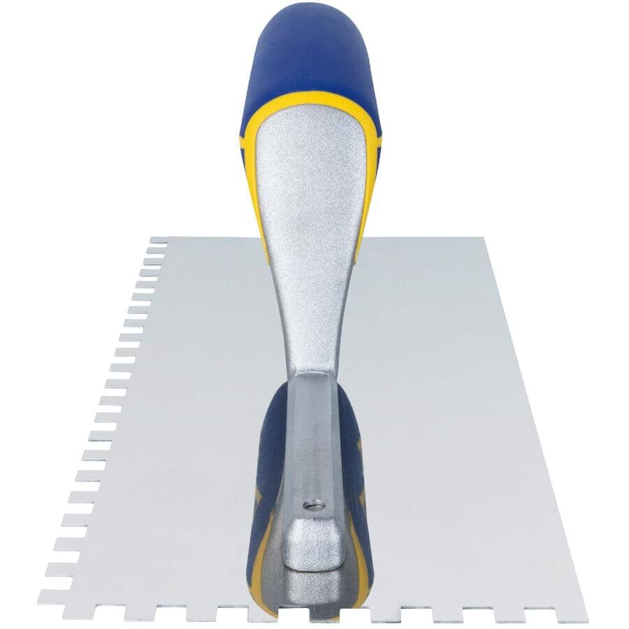 11" x 4-1/2" Comfort Grip Square-Notch Trowel