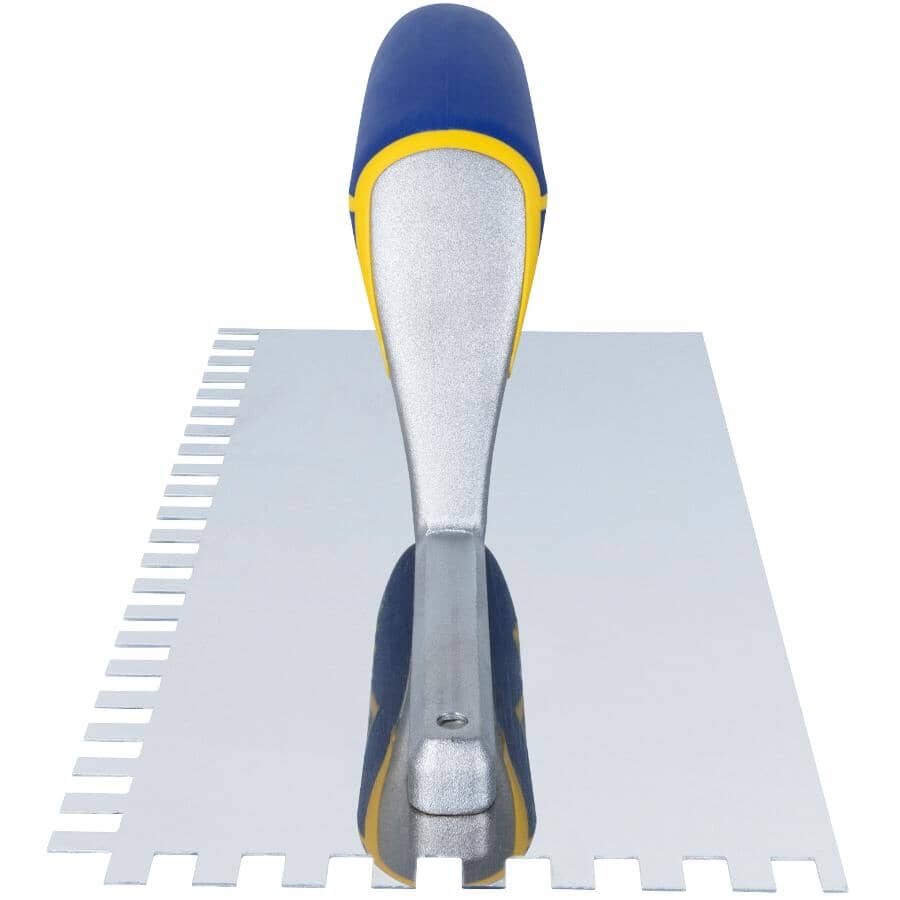 11" x 4-1/2" Comfort Grip Square-Notch Trowel
