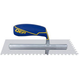 11" x 4-1/2" Comfort Grip Square-Notch Trowel