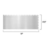 11" x 4-1/2" Comfort Grip Square-Notch Trowel