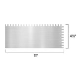 11" x 4-1/2" Comfort Grip Square-Notch Trowel