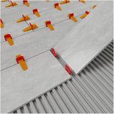 1/8" Xtreme Tile Leveling System (Part A) Clips - 100 Pack