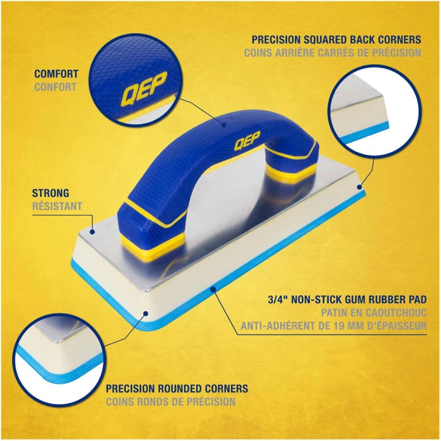 4" x 9-1/2" Gum Rubber Tile Grout Float