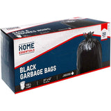 31" x 42" Black Garbage Bags - 20 Pack