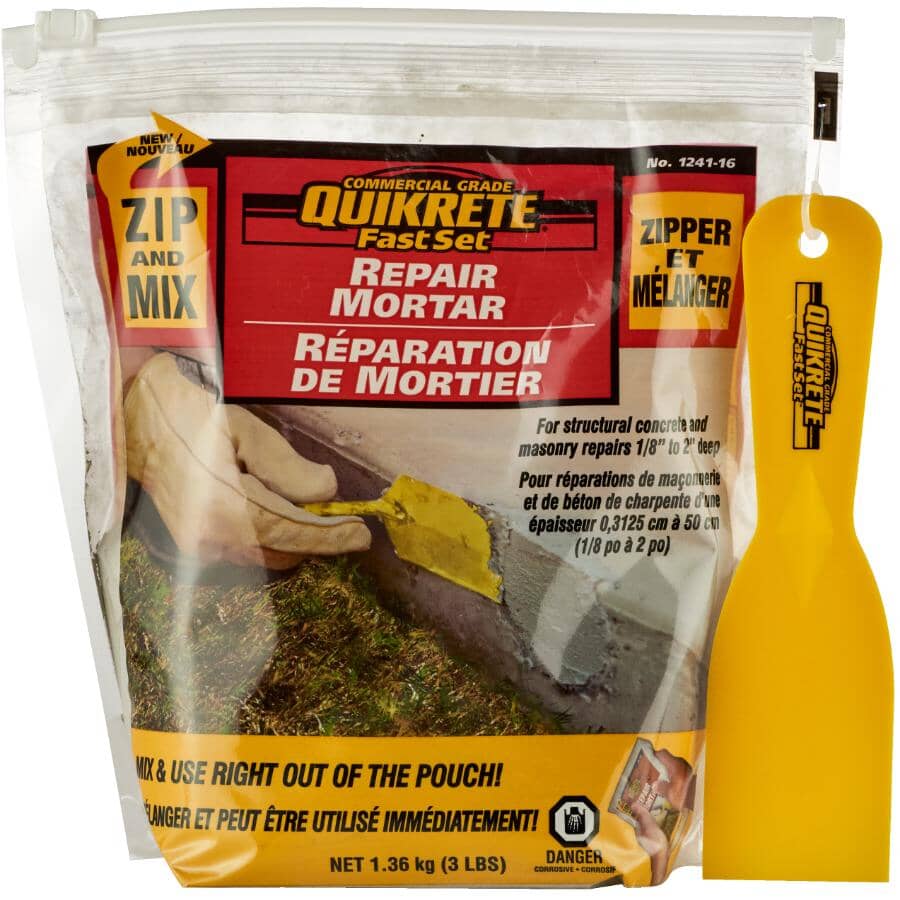 1.36kg Zip & Mix Repair Mortar, for Concrete