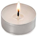 Unscented Tealight Candles - White, 50 Pack