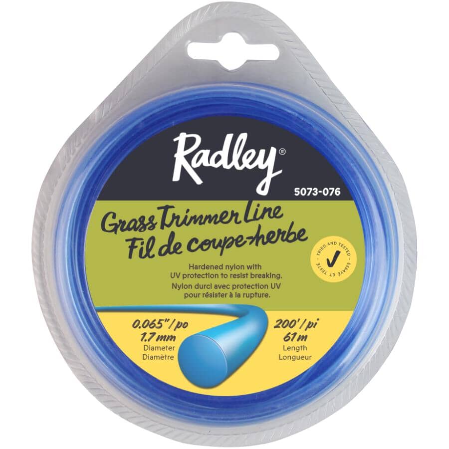 .065" x 200' Round Grass Trimmer Line