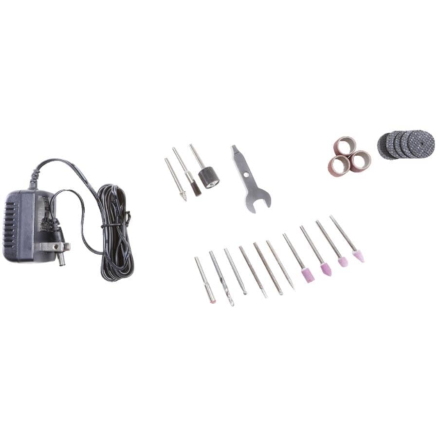 8V Lithium-ion Rotary Tool Kit - with 24 Accessories