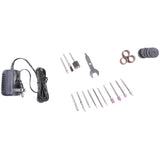 8V Lithium-ion Rotary Tool Kit - with 24 Accessories
