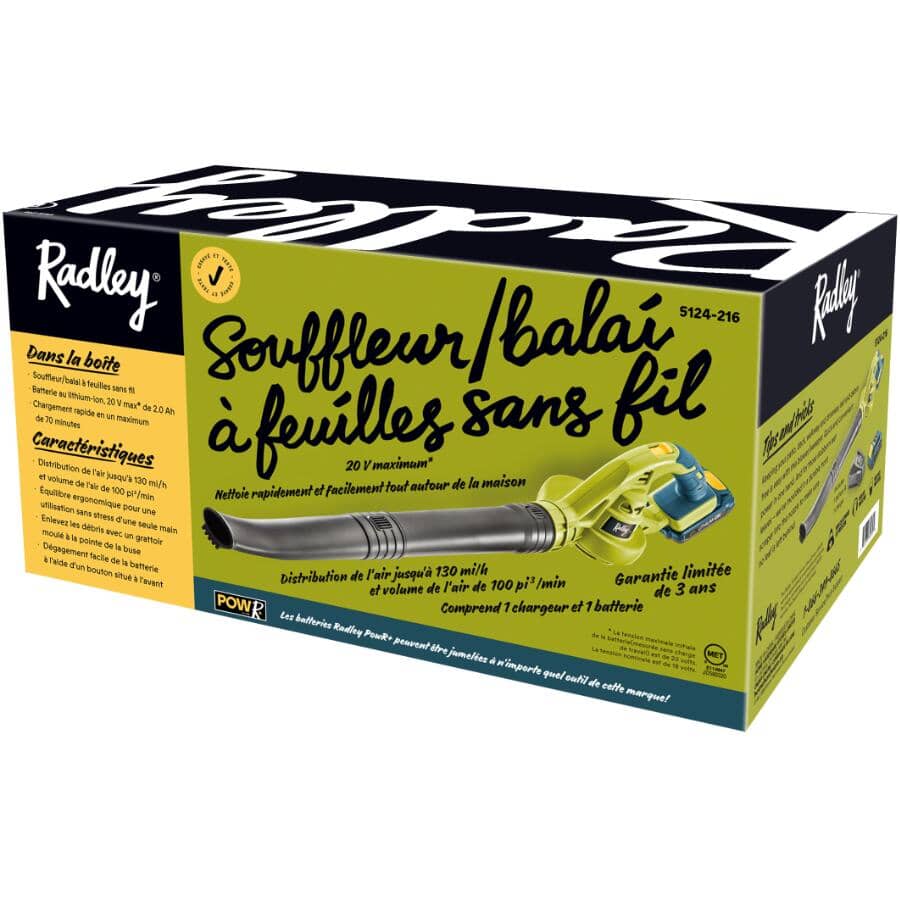 Cordless Blower / Sweeper – 20 Volt Max