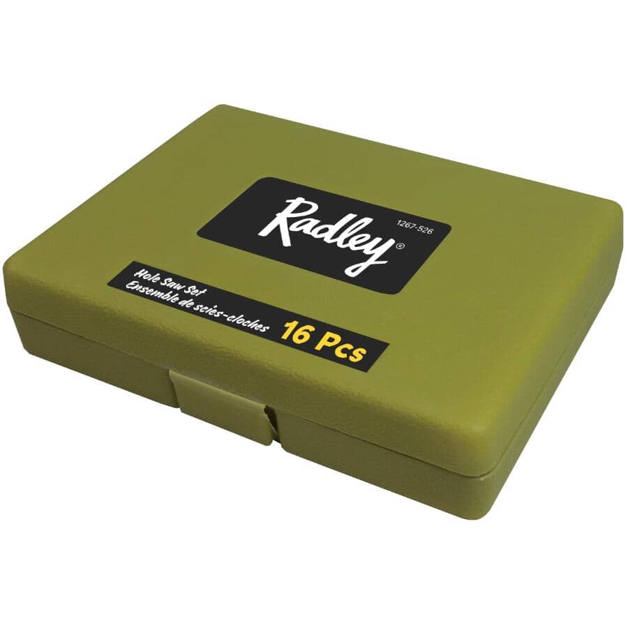 Hole Saw Set - 16 Piece