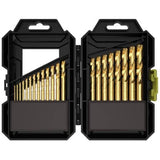 Titanium Drill Bit Set - 21 Piece