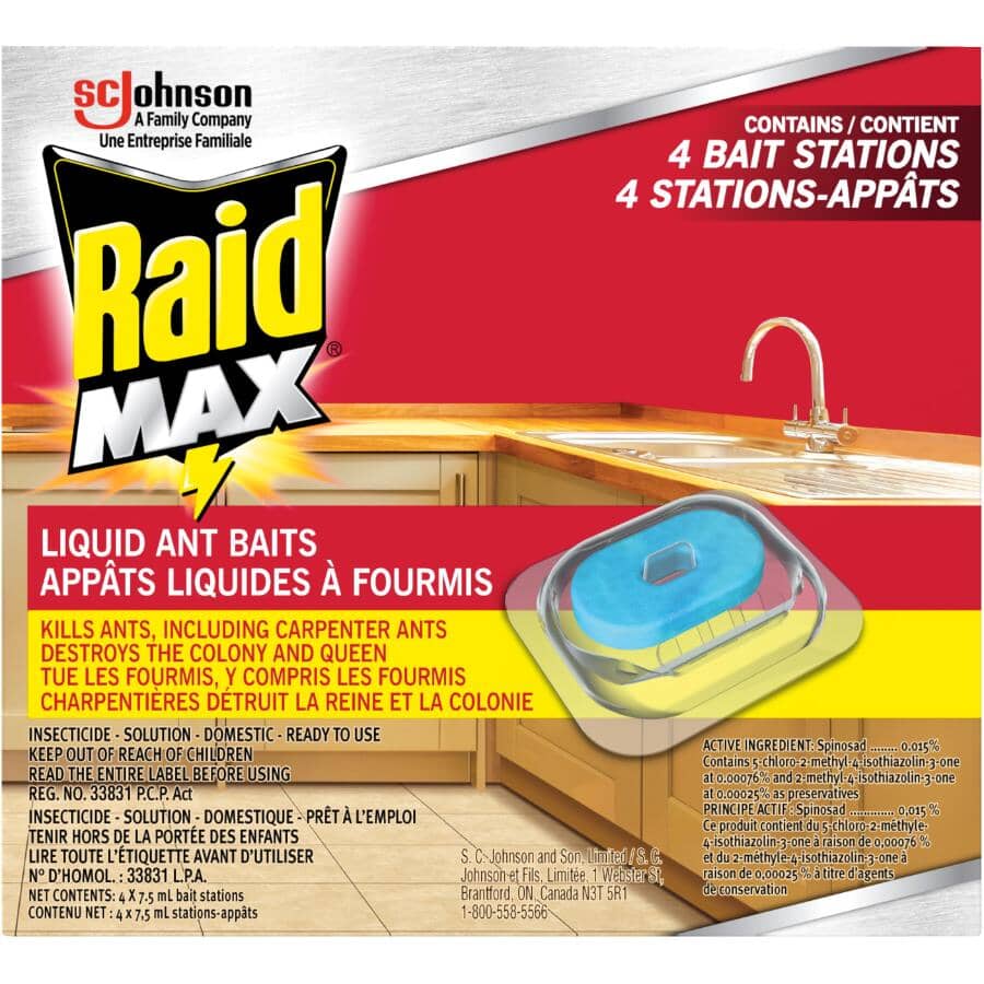 Double Control Liquid Ant Baits - 4 Bait Stations