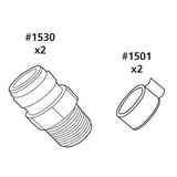 Connector Kit for High Flow Water Filter Models BH010 & BH020