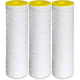 Extra Fine Pore Sediment Filter Cartridge - 1 Micron, 3 Pack