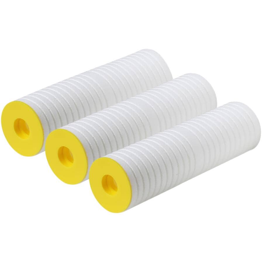 Fine Pore Sediment Filter Cartridge - 5 Micron, 3 Pack