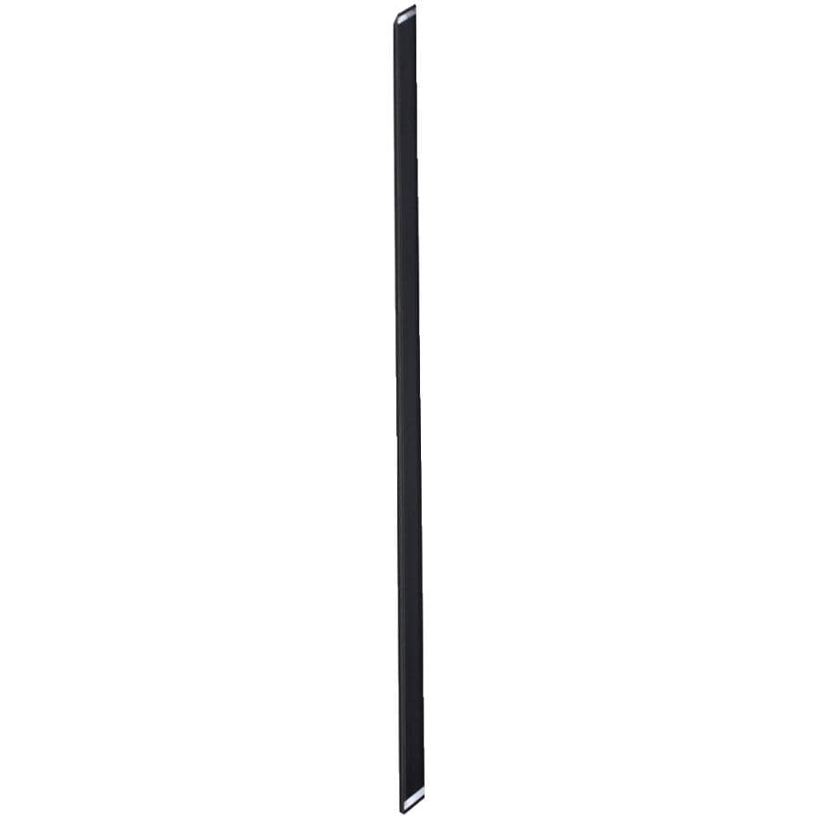 12 Pack 3/4" Black Aluminum Straight Stair Railing Pickets, for 6' section