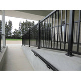 Black Aluminum Handrail Cap