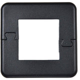 Textured Black Base Plate Cover for 2-1/4" Post