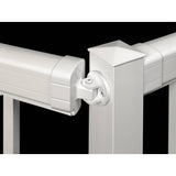 White Aluminum Handrail Bracket