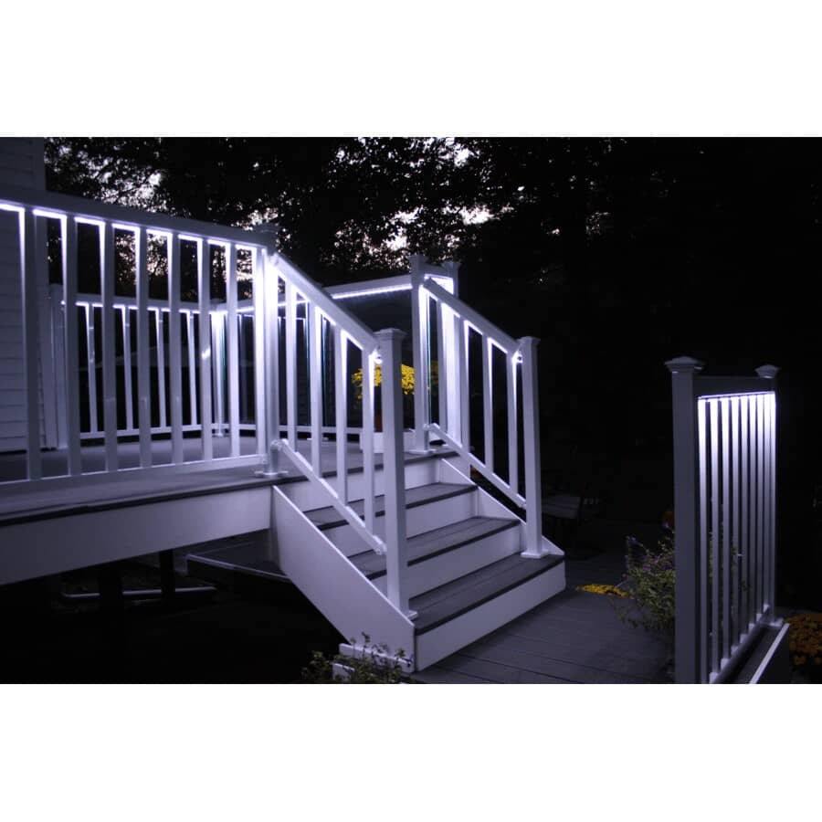 White Aluminum Handrail Bracket