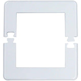 White Base Plate Cover, for 4" Post