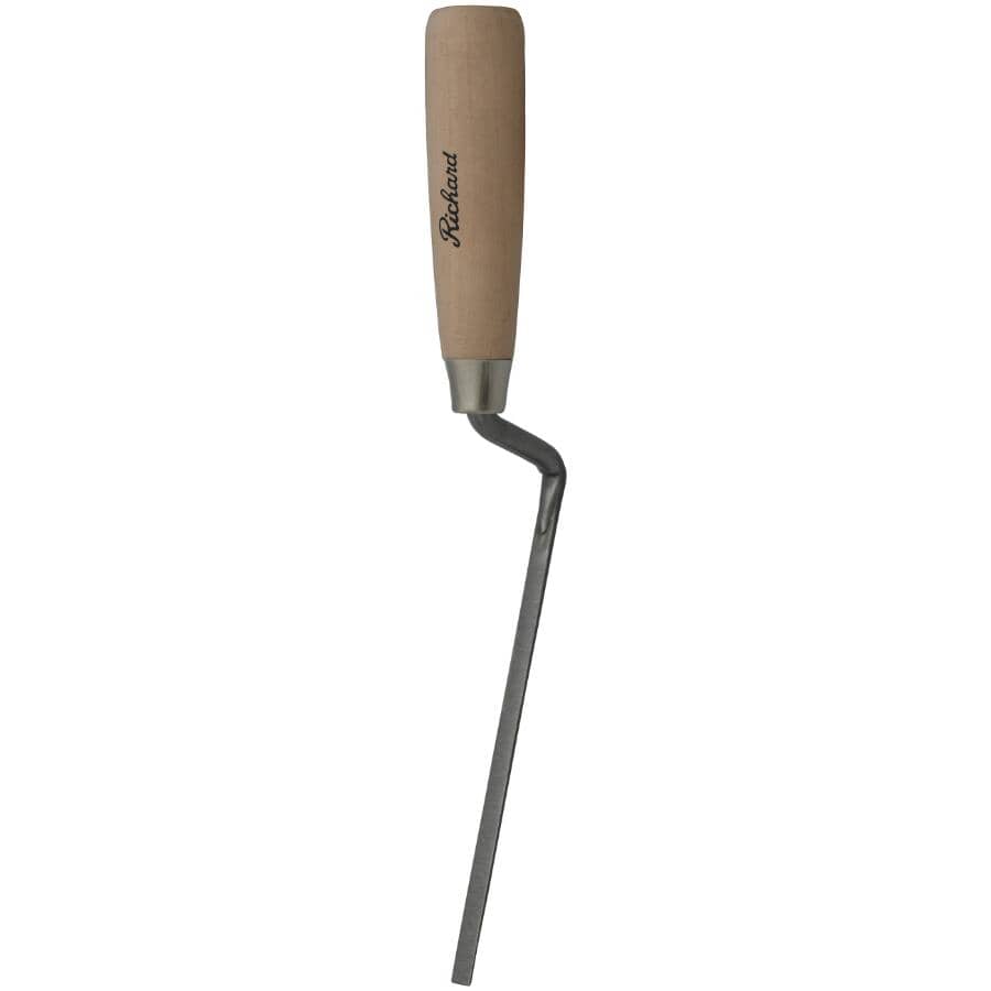 6" x 1/4" Professional Tuck Trowel - with Wood Handle