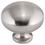 1-1/4" Contemporary Cabinet Knob - Brushed Nickel