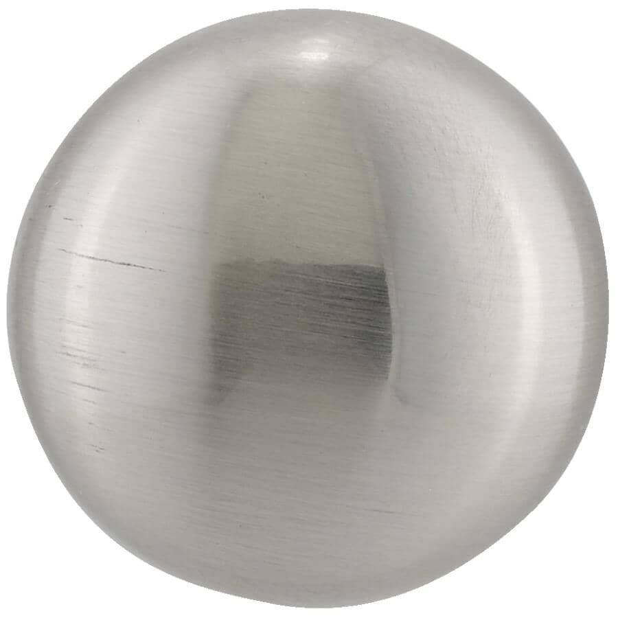 1-1/4" Contemporary Cabinet Knob - Brushed Nickel