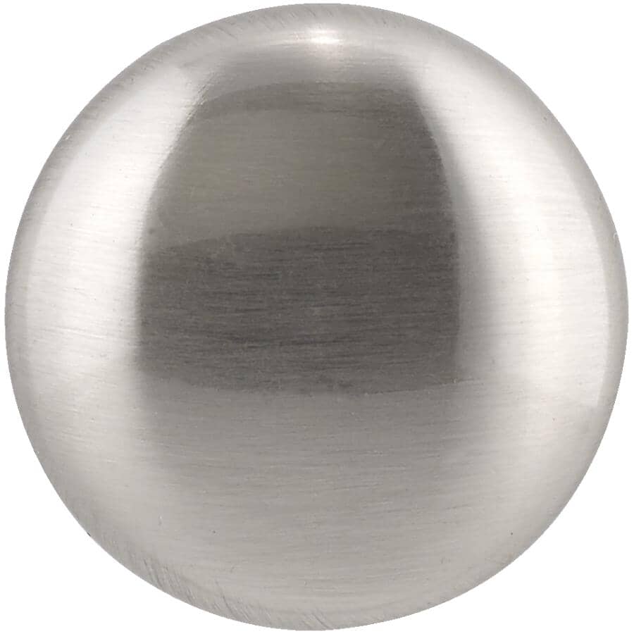 1-1/4" Contemporary Cabinet Knob - Brushed Nickel